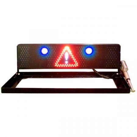 LED Lichtleitsystem RMS2000 Mini Funk, Automatik, blau