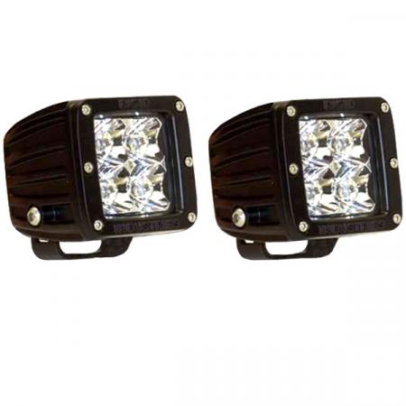 LED-Punktlicht-Scheinwerfer Dually, 2er-Set